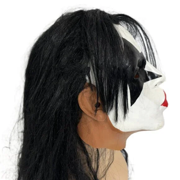 Vtg 1996 Paper Magic Group Star Child KISS Paul StanleyRubber Mask NWOT